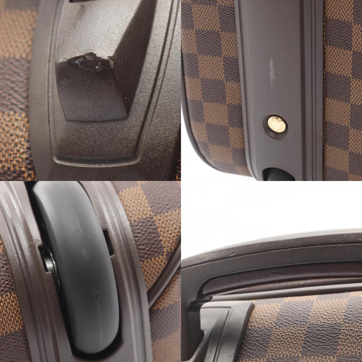 LOUIS VUITTON Damier Pegase 45 Carry-On Bag Brown