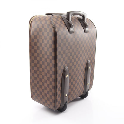 LOUIS VUITTON Damier Pegase 45 Carry-On Bag Brown