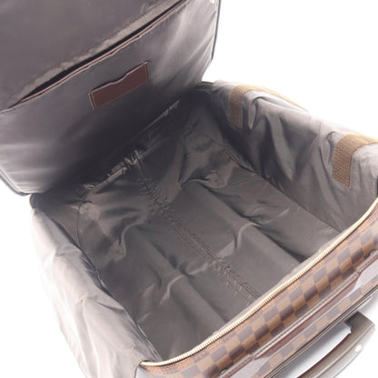 LOUIS VUITTON Damier Pegase 45 Carry-On Bag Brown