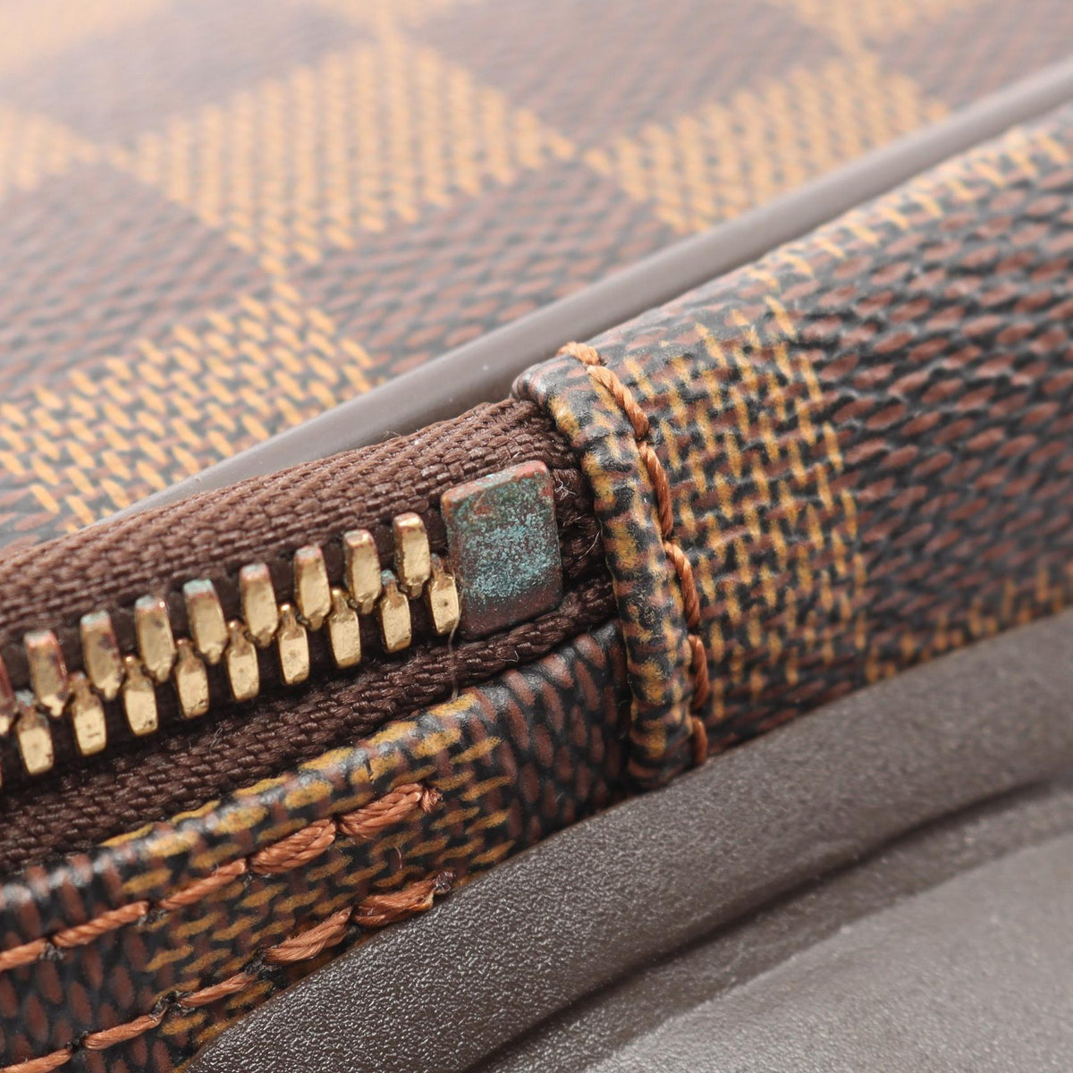 LOUIS VUITTON Damier Pegase 45 Carry-On Bag Brown