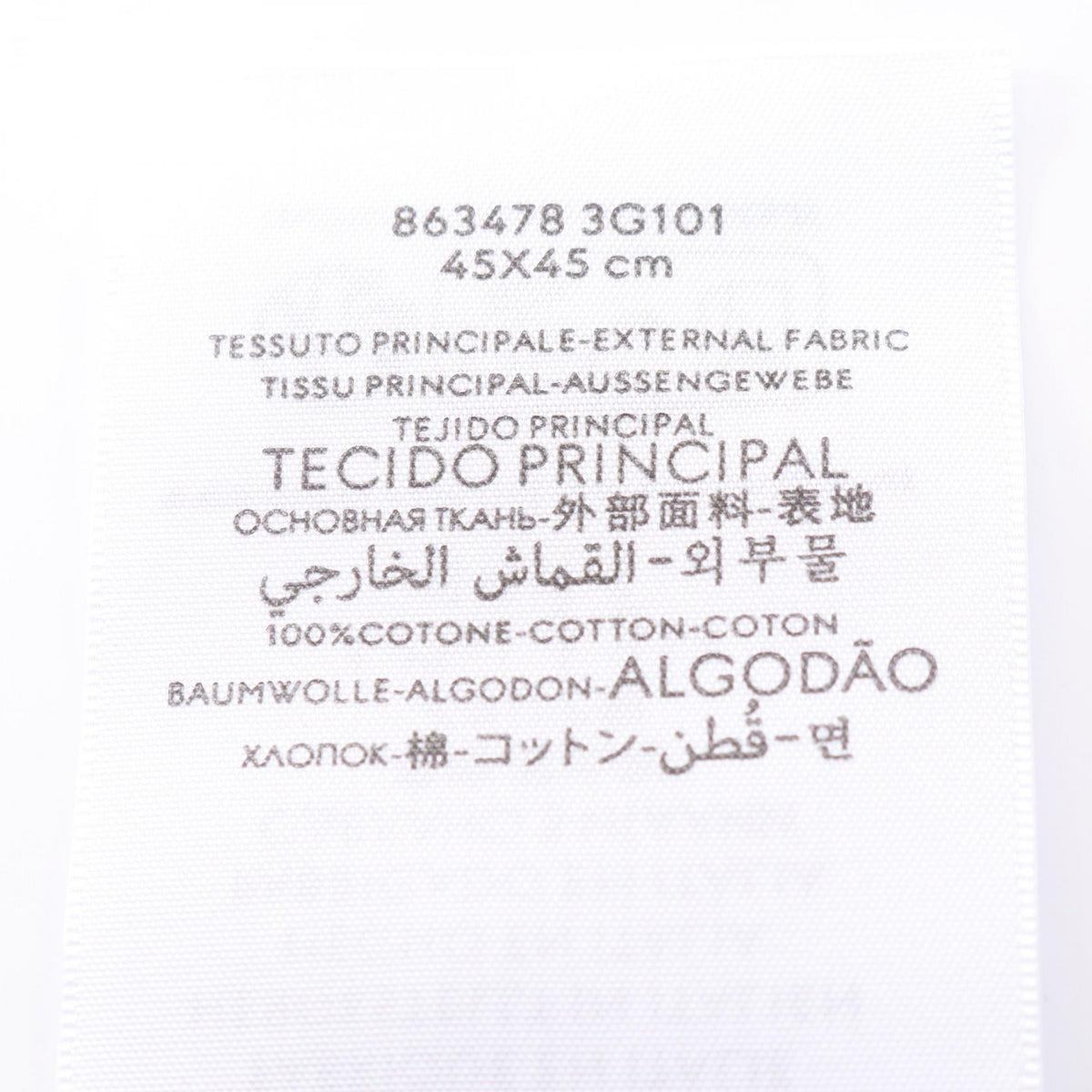 GUCCI Higuchi Yuko Cotton Scarf Multicolor