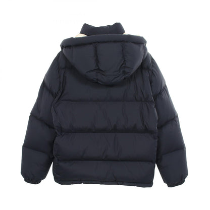 GUCCI Logo Polyester Down Jacket Black Size 48