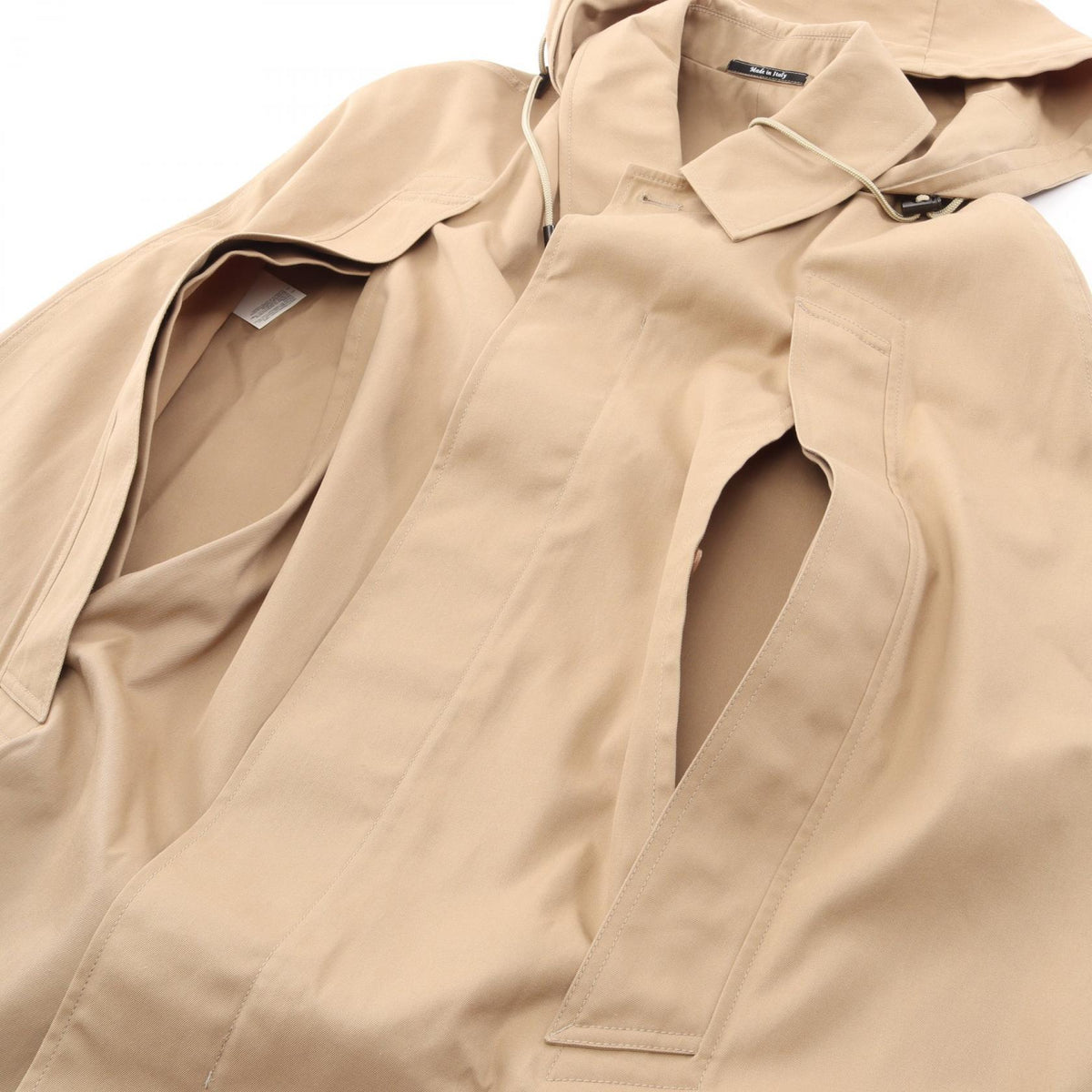 Maison Margiela 1 Polyester Poncho Coat Size 36
