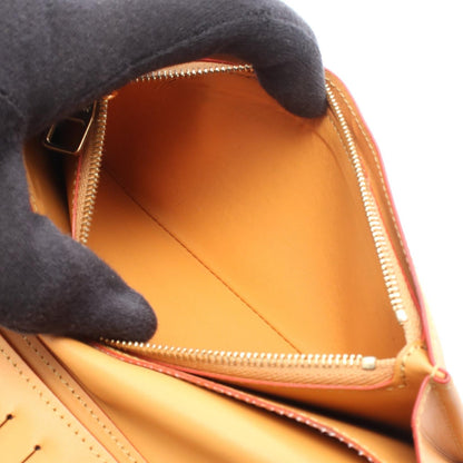 LOUIS VUITTON Monogram Portefeuille Brazza Wallet Brown