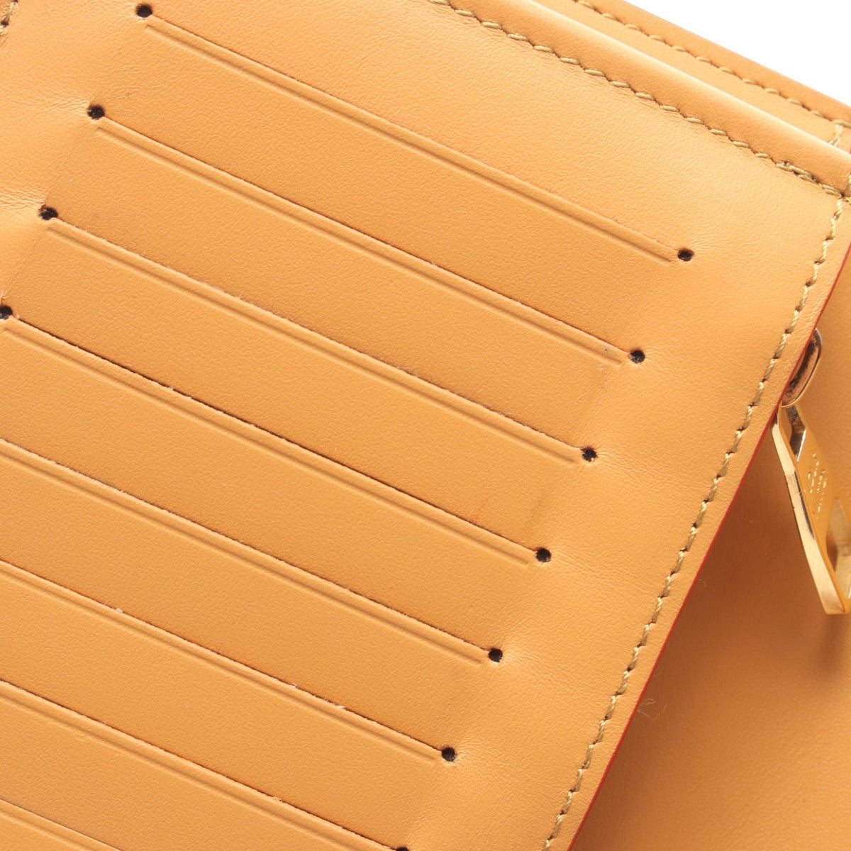 LOUIS VUITTON Monogram Portefeuille Brazza Wallet Brown