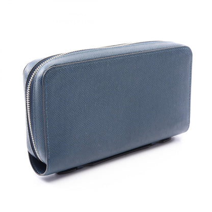 LOUIS VUITTON Zippy XL Taiga Stripe Ocean Wallet