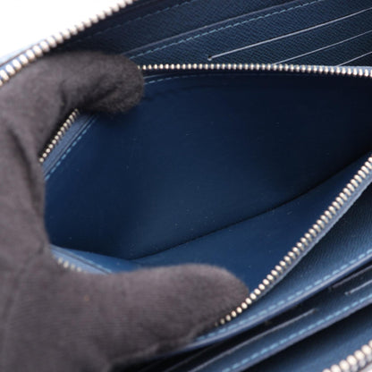 LOUIS VUITTON Zippy XL Taiga Stripe Ocean Wallet