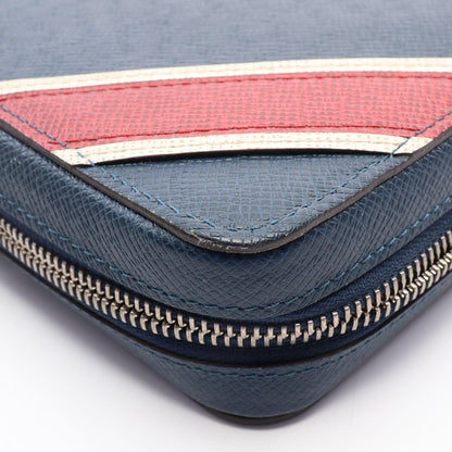 LOUIS VUITTON Zippy XL Taiga Stripe Ocean Wallet