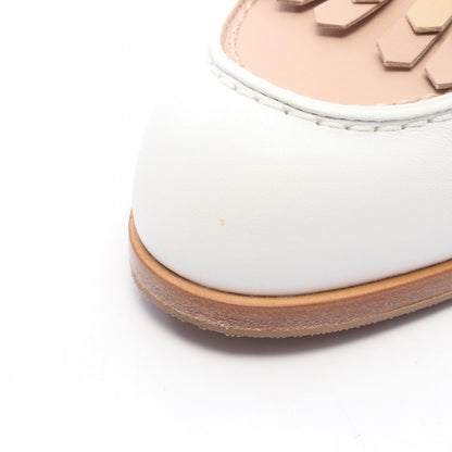 HERMES Elysée 70 Moccasin Leather Pumps Size 36