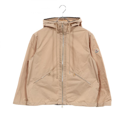 MONCLER CASSIOPEA Hooded Polyester Jacket Beige Size 00