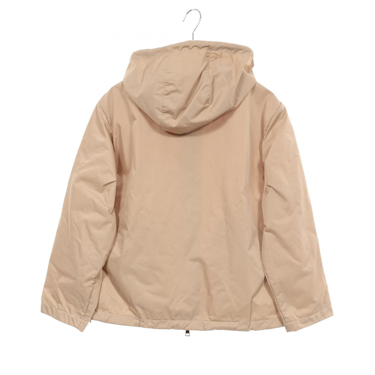 MONCLER CASSIOPEA Hooded Polyester Jacket Beige Size 00