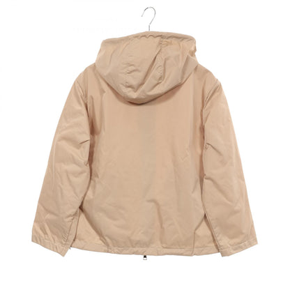 MONCLER CASSIOPEA Hooded Polyester Jacket Beige Size 00