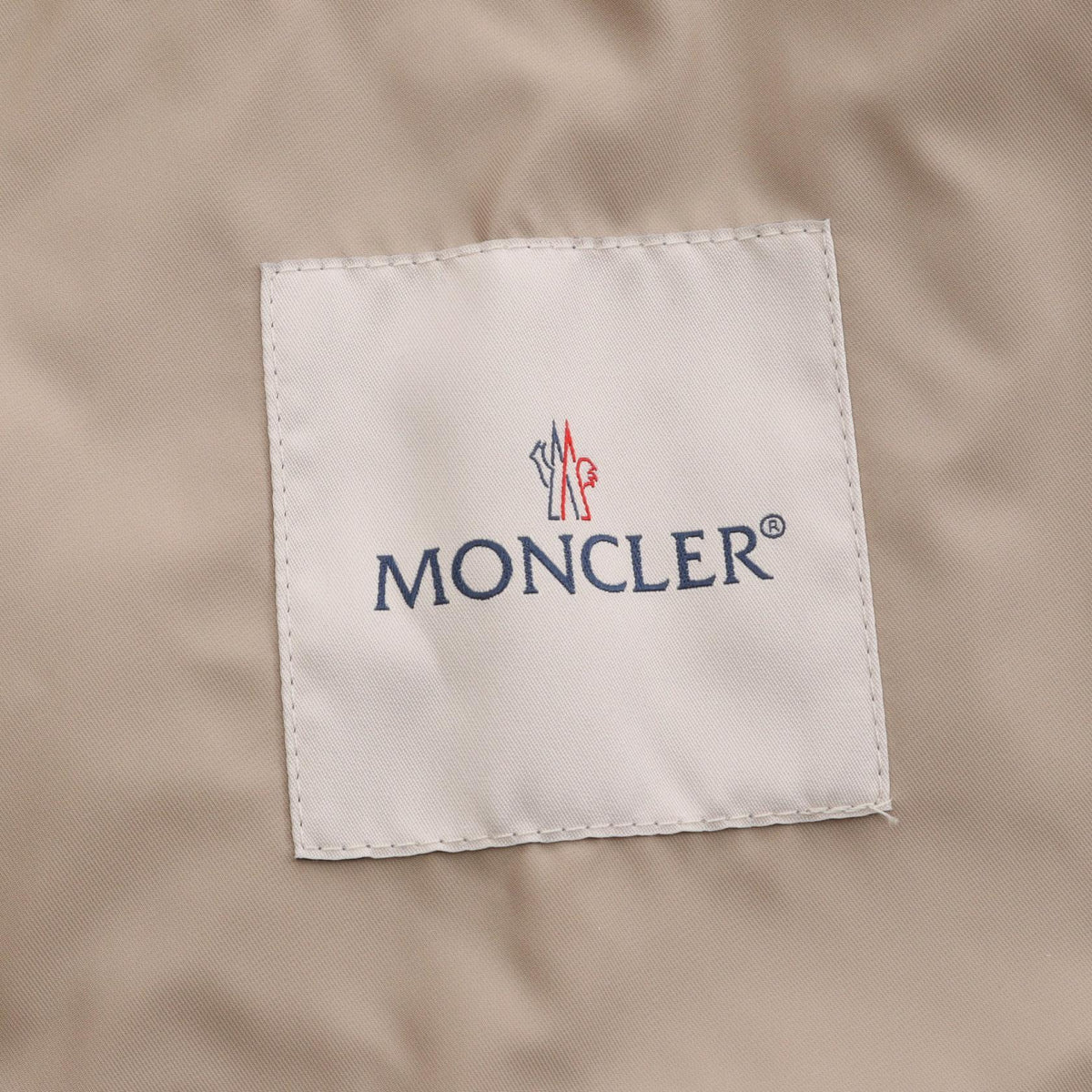 MONCLER CASSIOPEA Hooded Polyester Jacket Beige Size 00