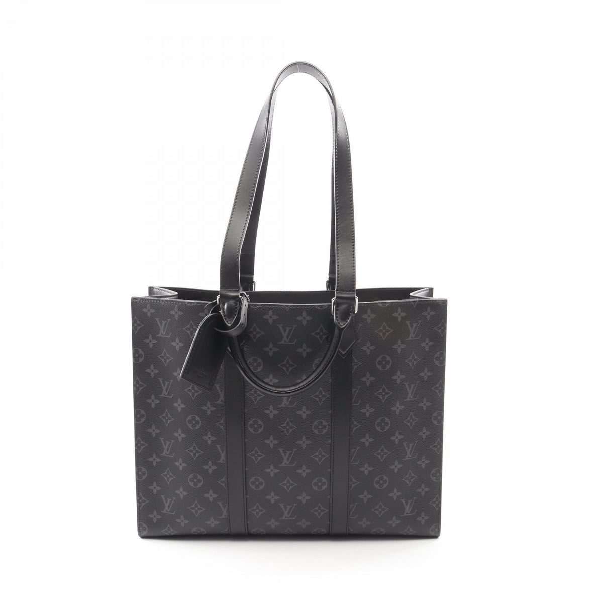 LOUIS VUITTON Sac Plat 24H Monogram Eclipse Tote Bag