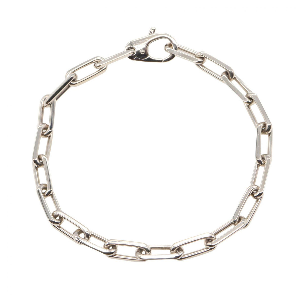 CARTIER Santos de Cartier K18WG Silver Bracelet
