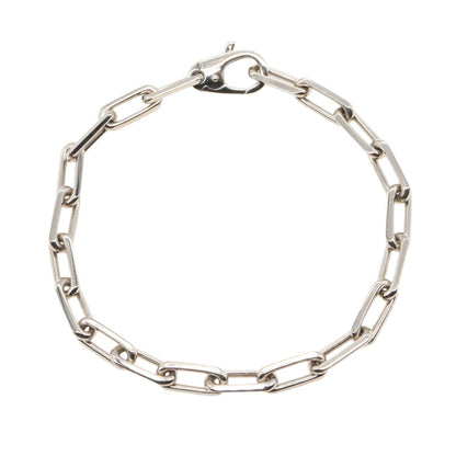 CARTIER Santos de Cartier K18WG Silver Bracelet