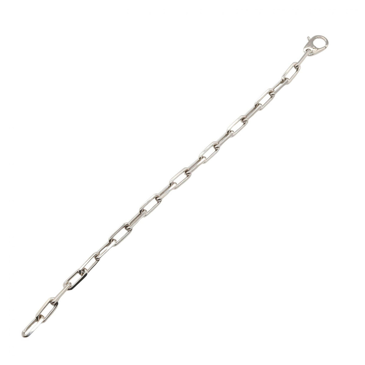 CARTIER Santos de Cartier K18WG Silver Bracelet