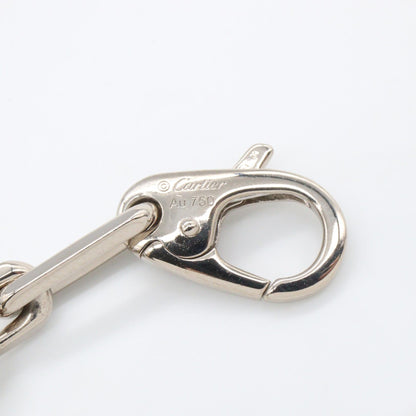 CARTIER Santos de Cartier K18WG Silver Bracelet