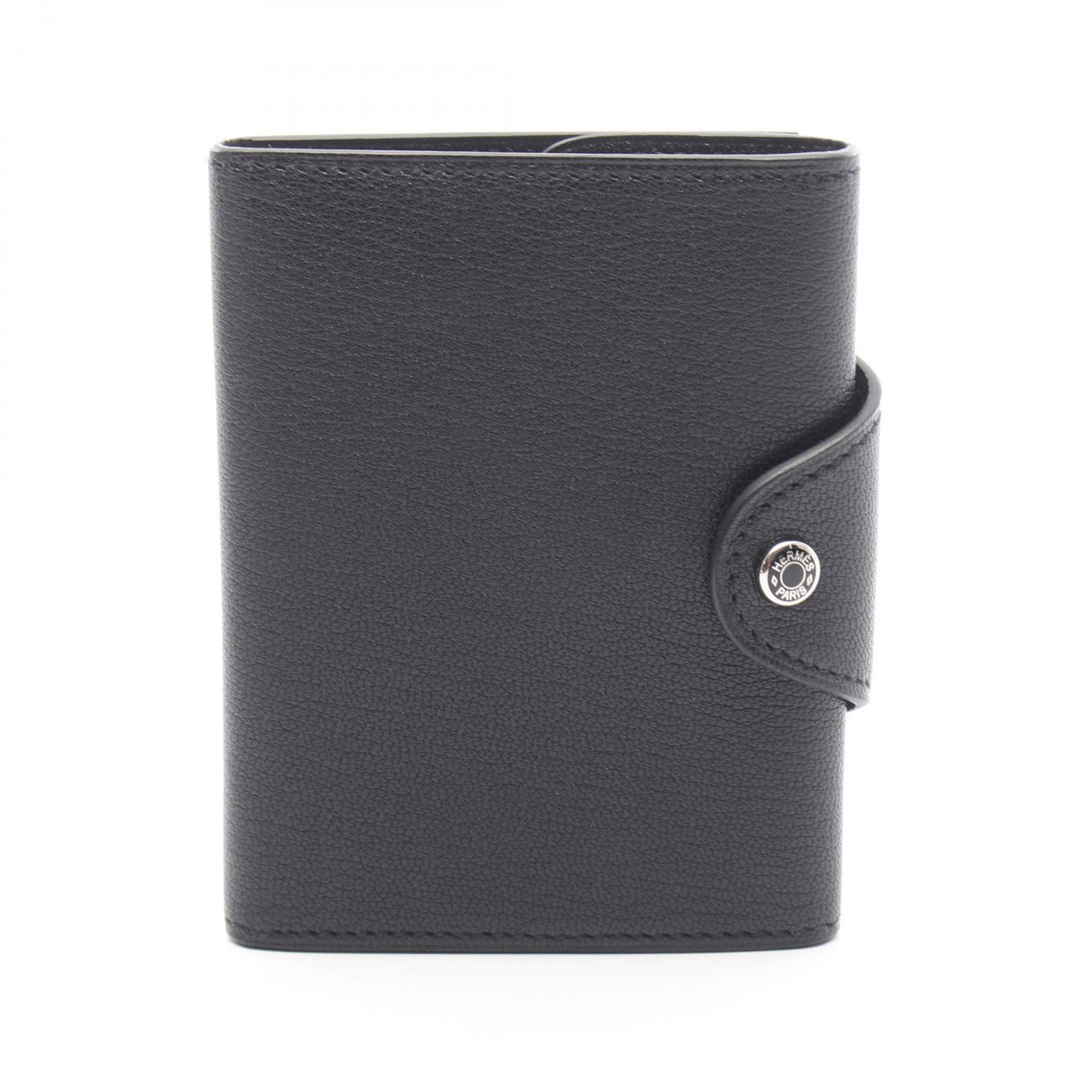 HERMES Iliade Compact Chevre Card Holder Card Case