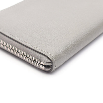 HERMES Zip An Go Chaine d'Ancre Case Gray