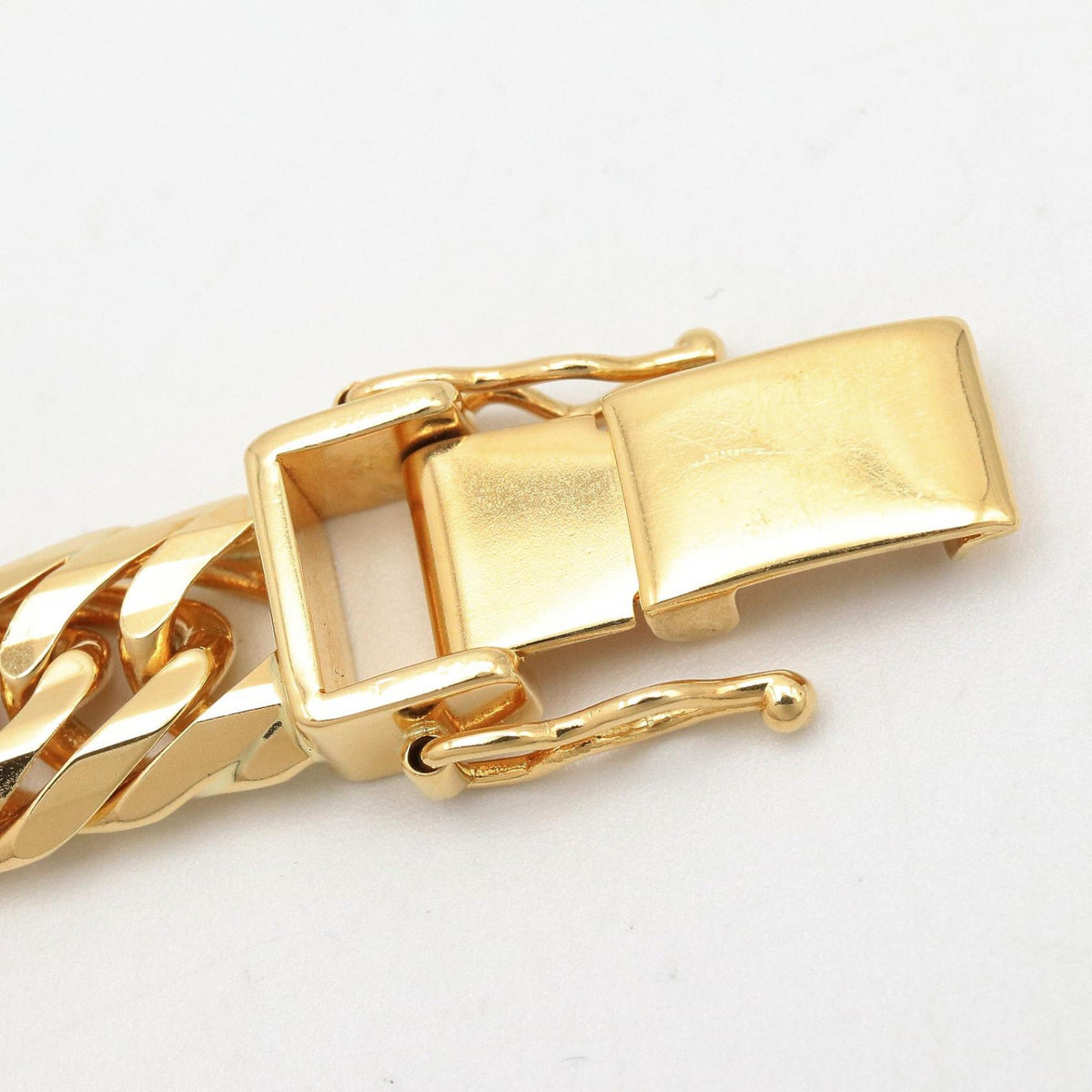 JEWELRY K18 Gold Cuban Link Bracelet