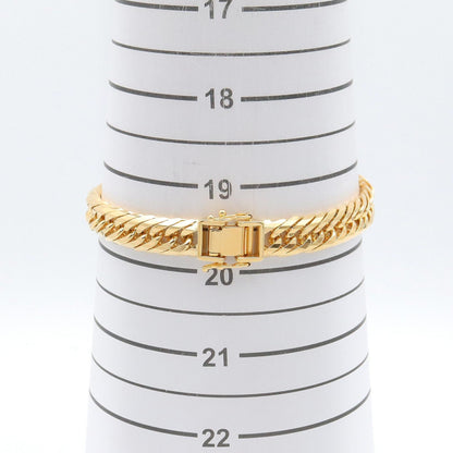 JEWELRY K18 Gold Cuban Link Bracelet