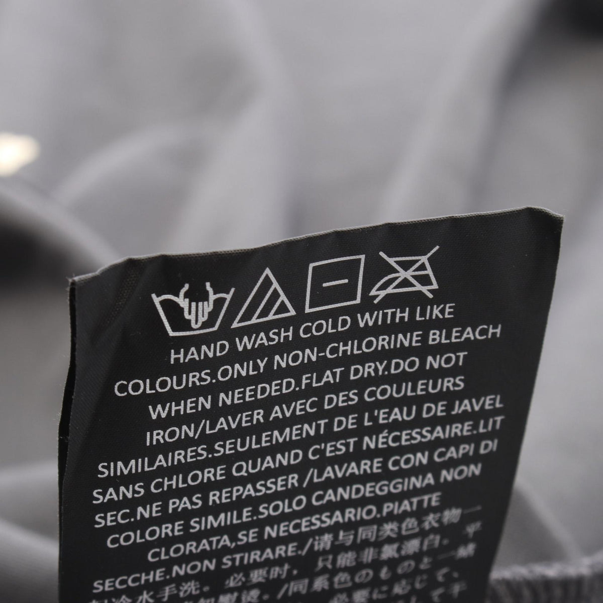 FOG ESSENTIALS Merch Tee Boxy Fit T-Shirt Gray Size L