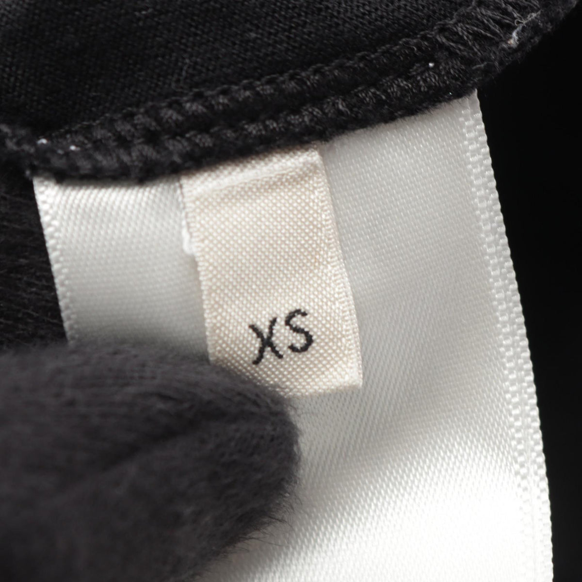 CELINE Loose Logo Print Cotton T-Shirt Black Size XS