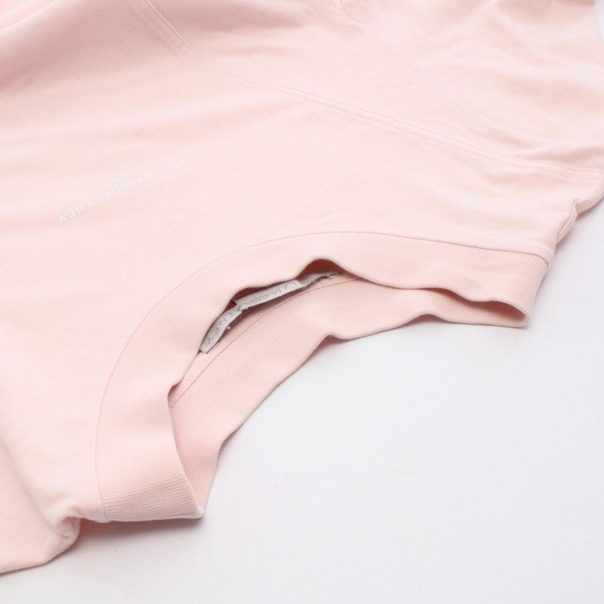 Stella McCartney Draped Short Sleeve Cotton Dress Size 36