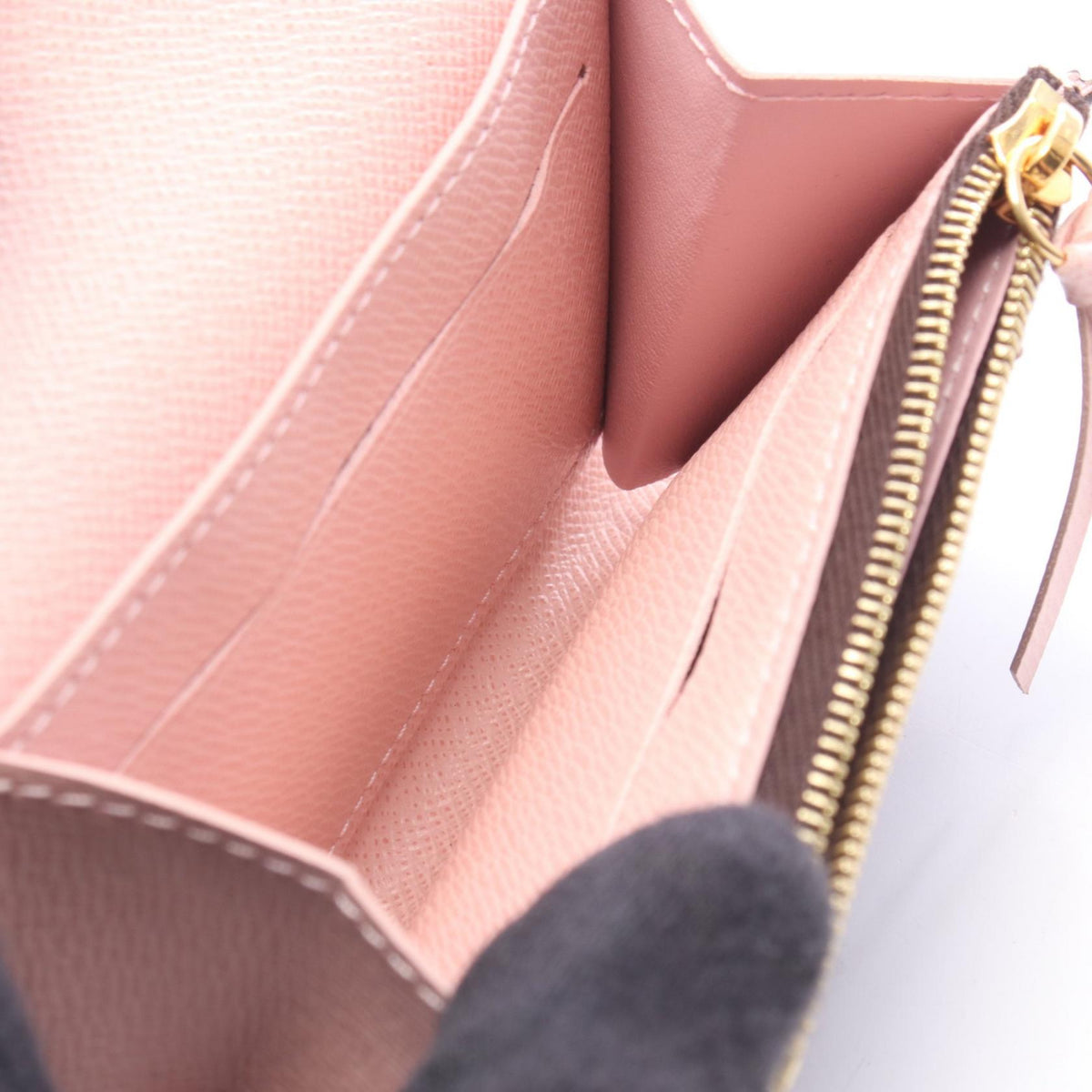 LOUIS VUITTON Wallet Brown/Pink