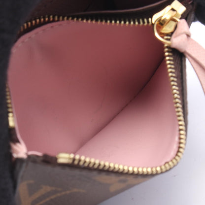 LOUIS VUITTON Wallet Brown/Pink