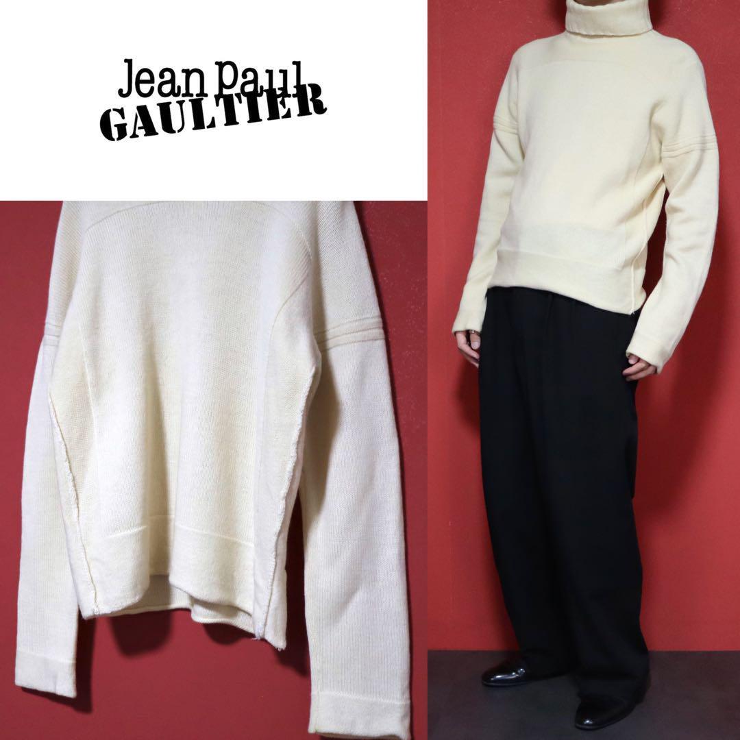Jean Paul GAULTIER HOMME Panel Turtleneck Size 48