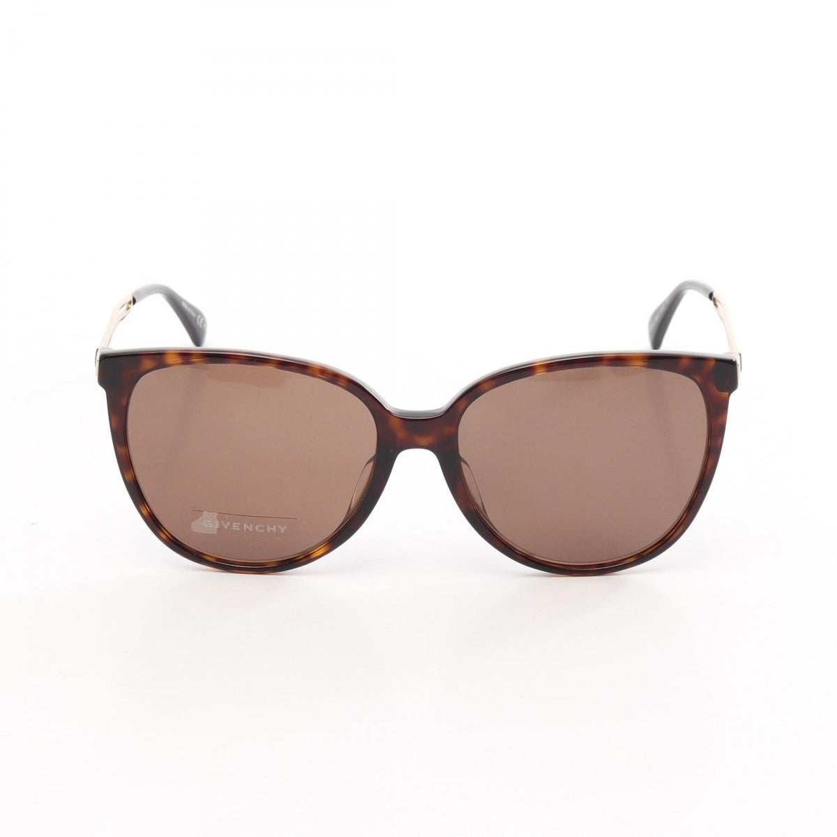 GIVENCHY Gold Tone Plastic Sunglasses