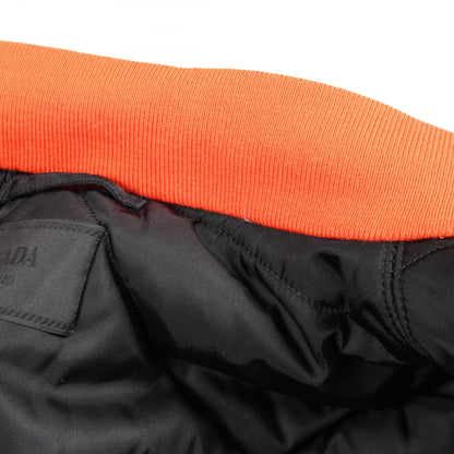 PRADA Re-Nylon MA-1 Bomber Jacket Red Size S