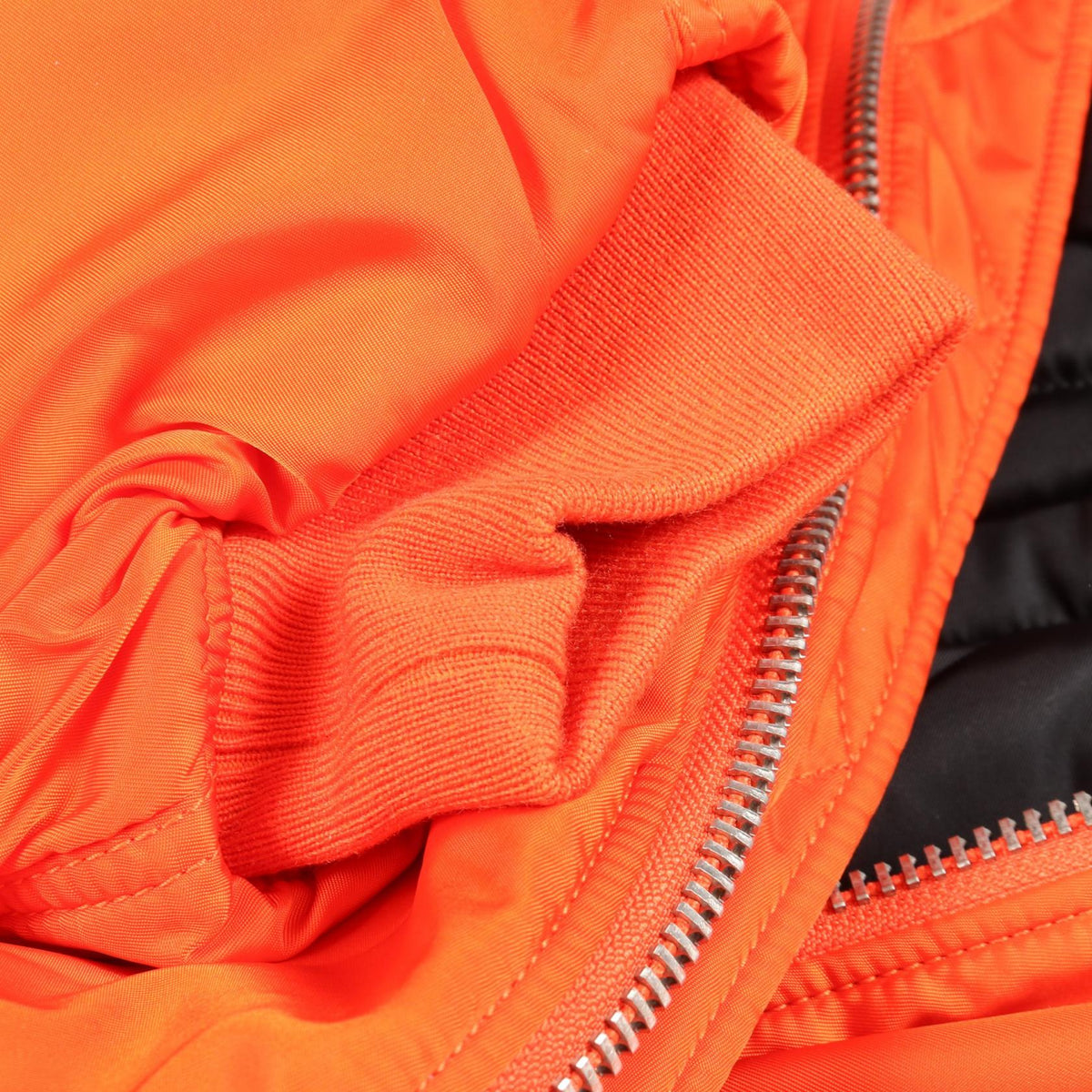 PRADA Re-Nylon MA-1 Bomber Jacket Red Size S