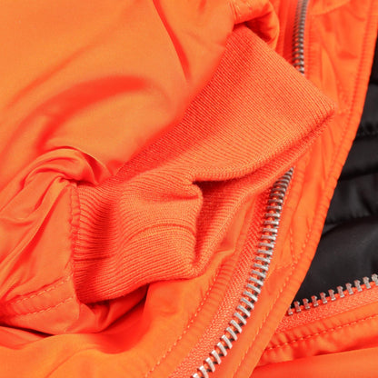PRADA Re-Nylon MA-1 Bomber Jacket Red Size S