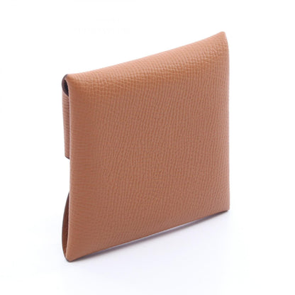 HERMES Bastia Veau Epsom Leather Coin Case