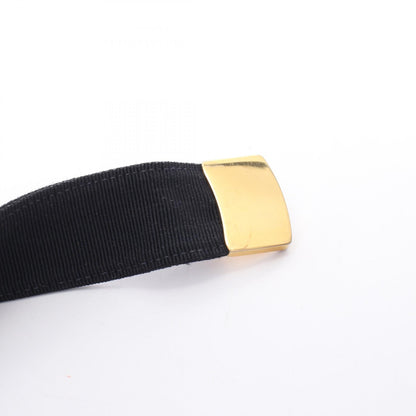 Salvatore Ferragamo Vara Grosgrain Belt Navy Size M