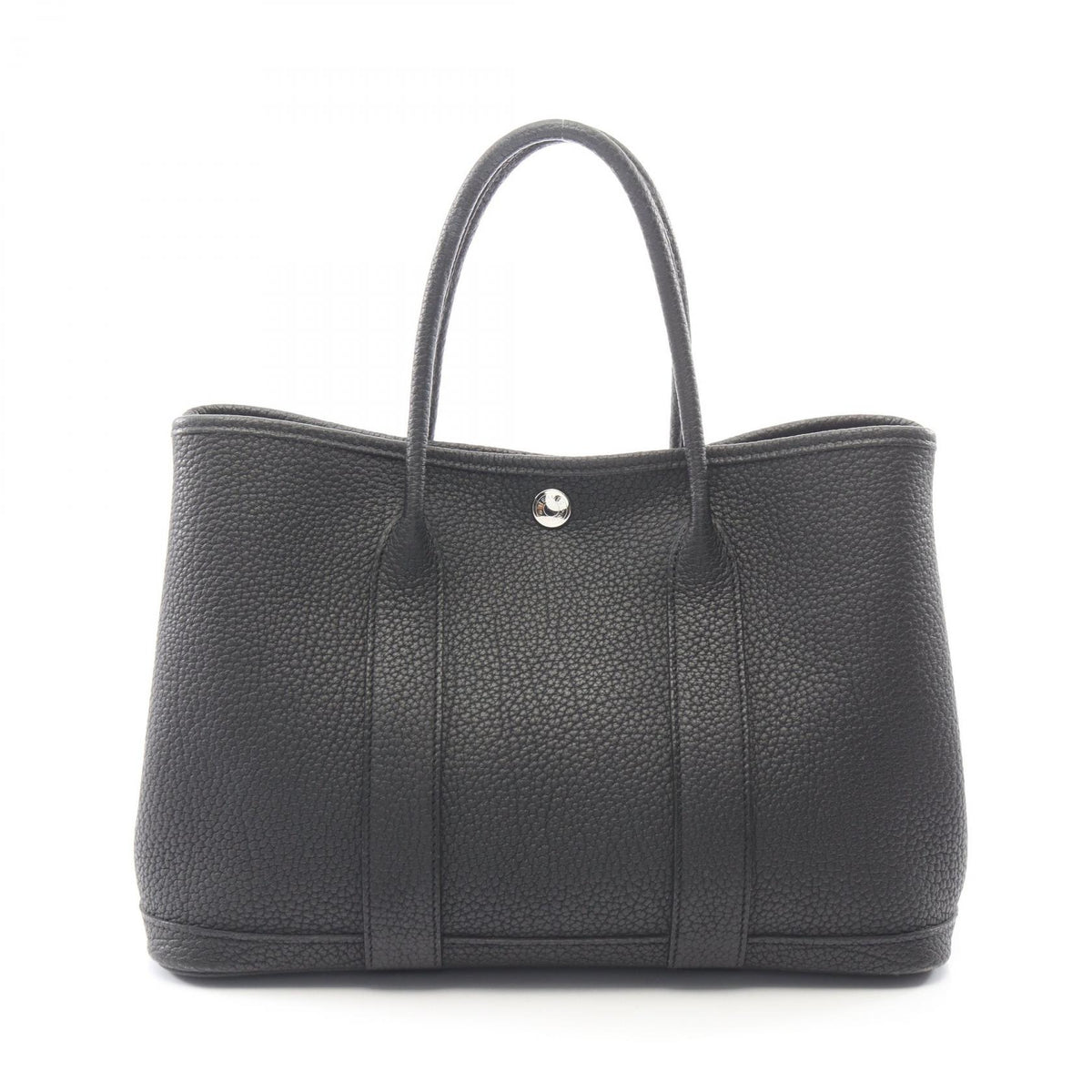HERMES Garden Party TPM Tote Negonda Black