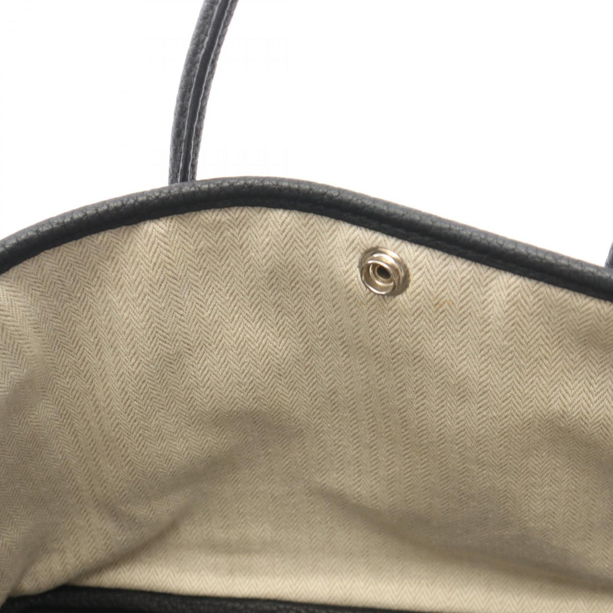 HERMES Garden Party TPM Tote Negonda Black