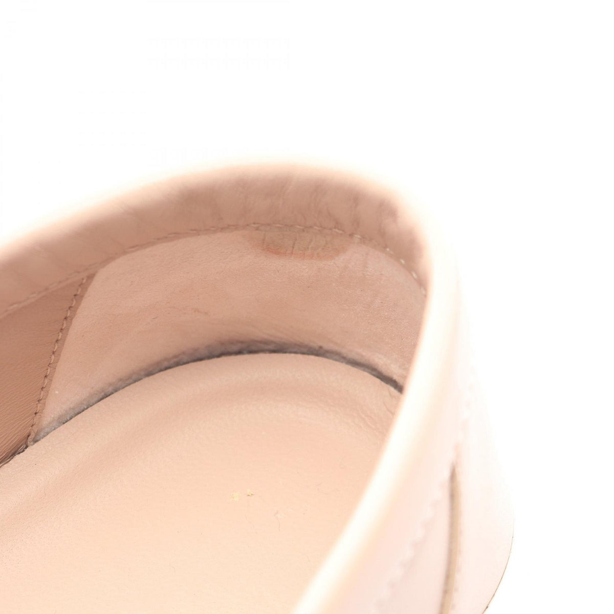 HERMES Game Kelly Buckle Leather Slip-Ons Size 35.5