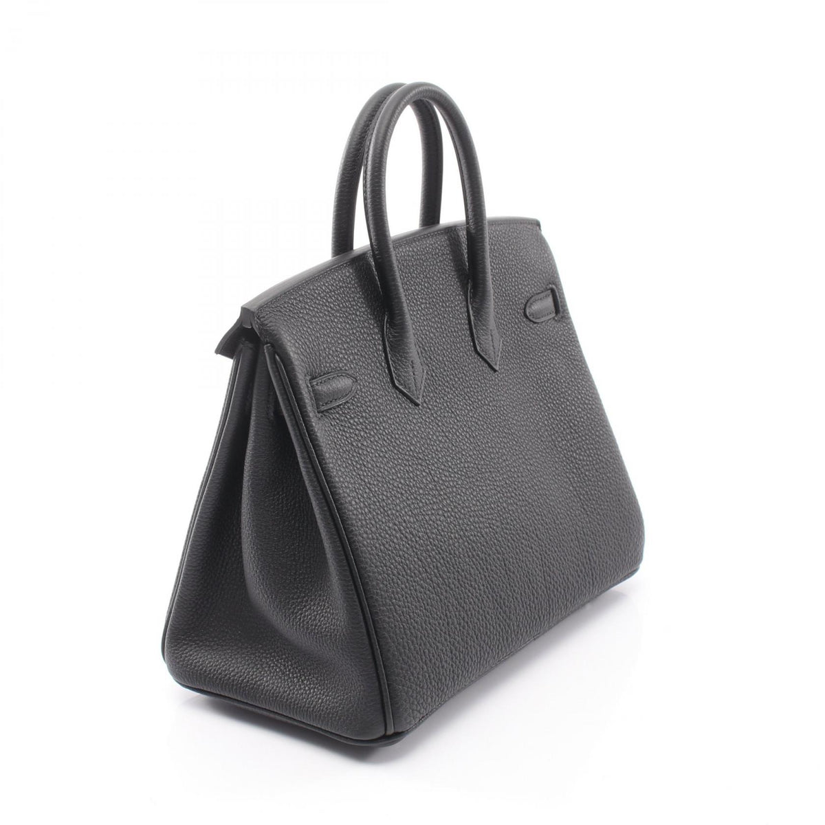 HERMES Birkin 25 Togo Leather Bag Black