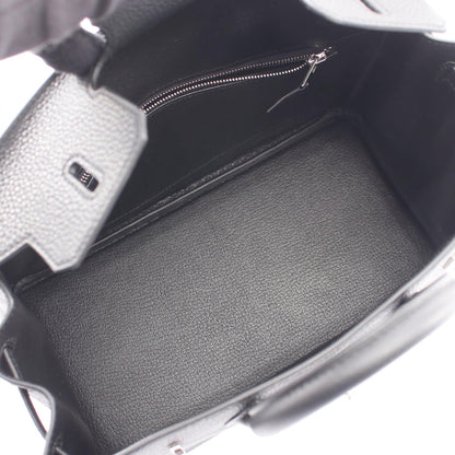 HERMES Birkin 25 Togo Leather Bag Black