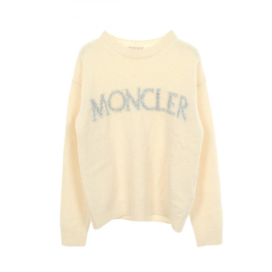 MONCLER Logo Crewneck Wool Sweater Size S