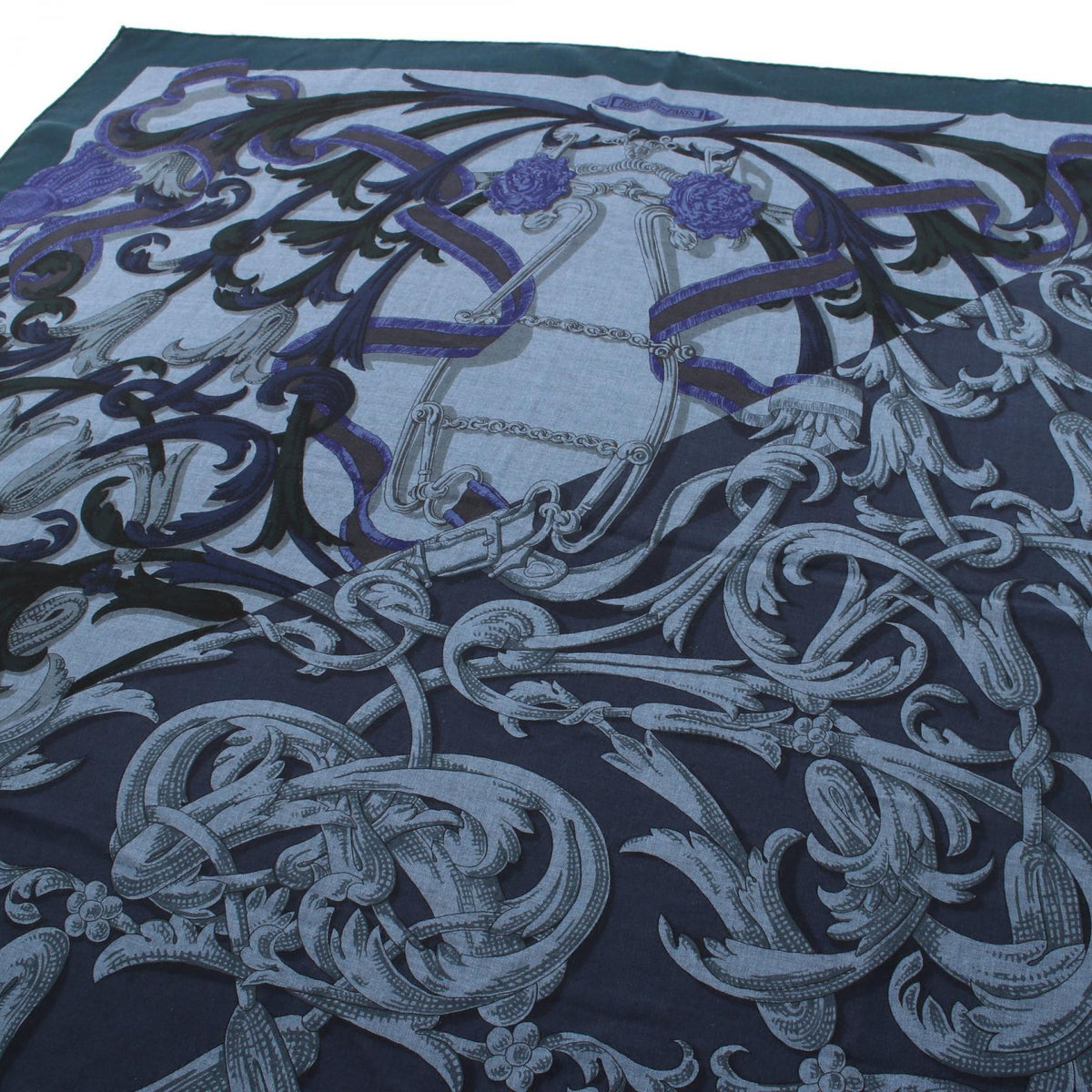 HERMES Carre Geant 140 Silk Cashmere Scarf