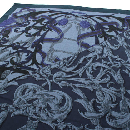 HERMES Carre Geant 140 Silk Cashmere Scarf