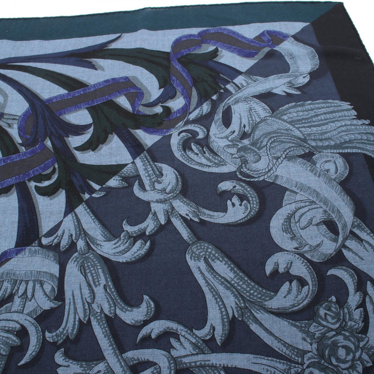HERMES Carre Geant 140 Silk Cashmere Scarf