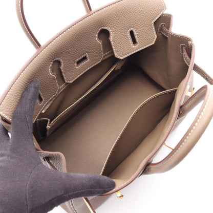 HERMES Birkin 25 Etoupe Togo Hardware Bag