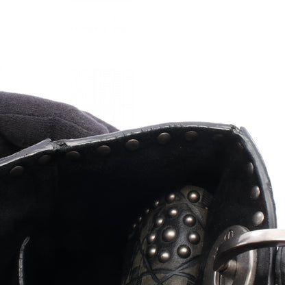 Dior Lady Dior Black Leather Hand Bag