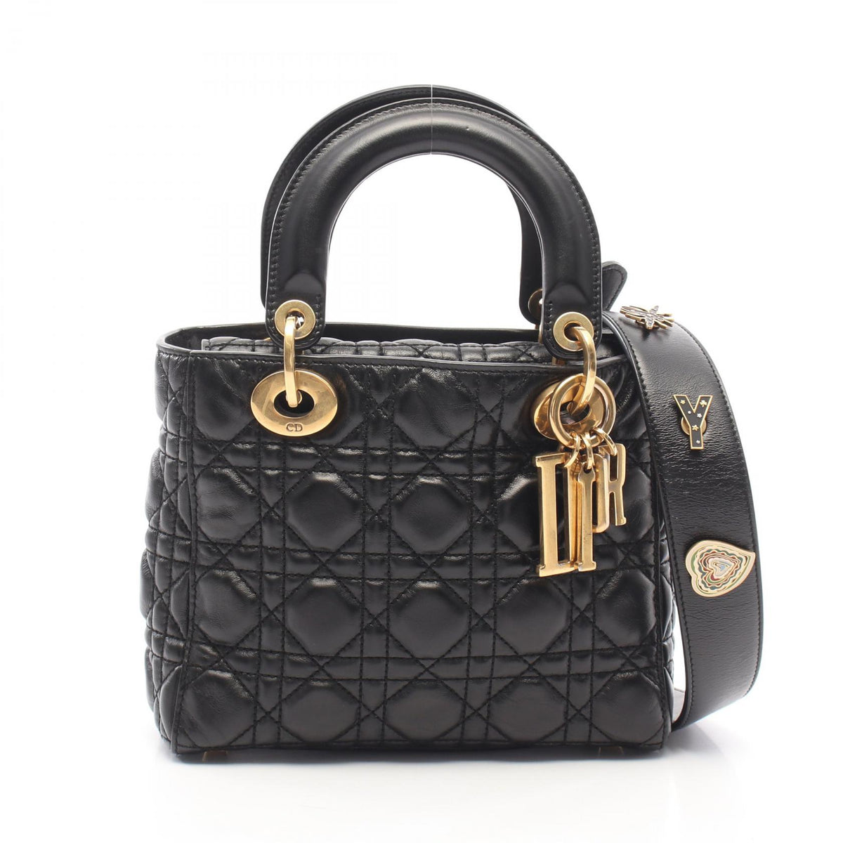 Dior Lady Dior Small Cannage Bag Black